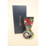 Moorcroft 'Helen' waisted baluster vase, circa 2006, designed by Rachel Bishop, height 18cm, with