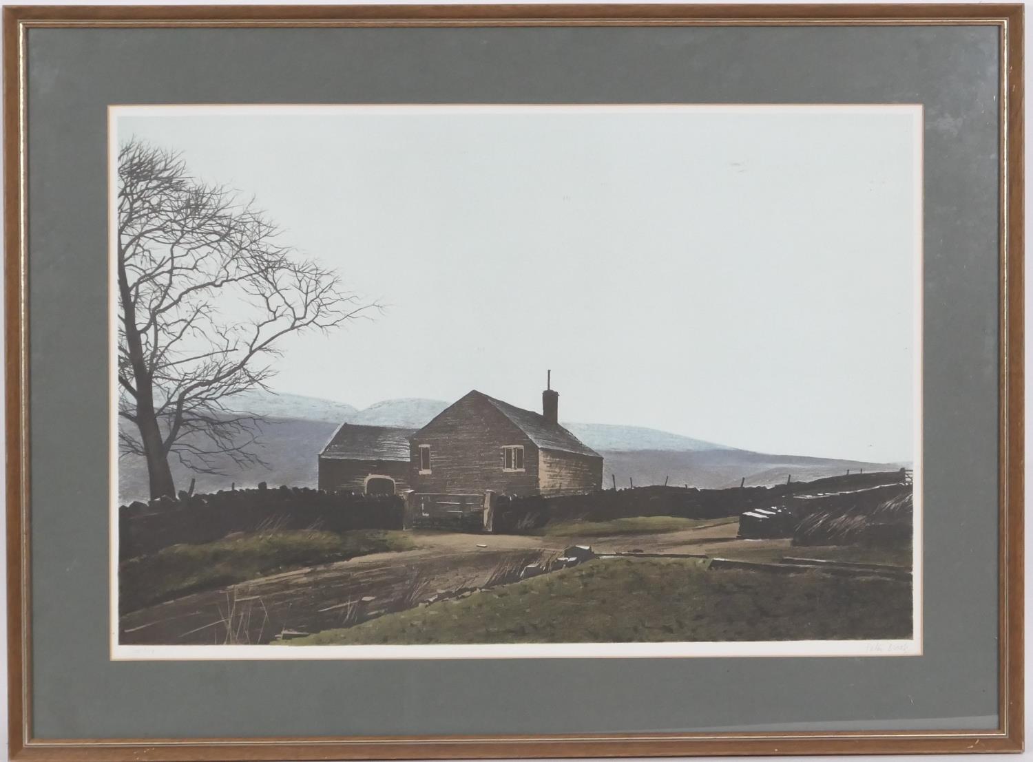 Peter Brook (1927-2009), Pennine Way, limited edition chromolithographic print, numbered 101/150,