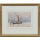 William Alister MacDonald (1861-1948), On the Thames, watercolour, signed and dated 1907, 17cm x
