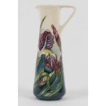 Moorcroft iris jug, for The Moorcroft Collectors Club, circa 1996 (second quality), height 24.5cm (