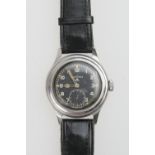 Longines British military WWW gent's stainless steel wristwatch ''The Greenlander'', circa late