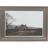 Peter Brook (1927-2009), Pennine Way, limited edition chromolithographic print, numbered 101/150,