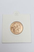2013 United Kingdom sovereign (UNC), weight 7.98g (Please note condition is not noted. We strongly