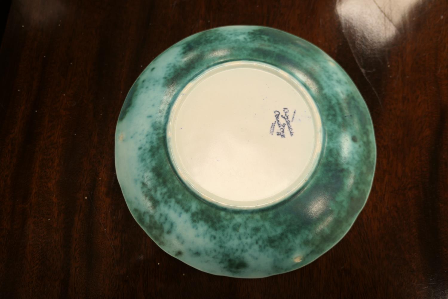 Clarice Cliff Inspiration Persian circular dish, circa 1930-31, finished in blues, purples, greens - Image 5 of 8