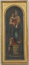 Florentine School (late 19th Century), Madonna and child, after Andrea del Sarto (1486-1530), oil on
