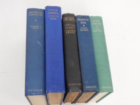 Five Antarctic and Polar Exploration volumes including Richard E Byrd 'Antarctic Discovery'