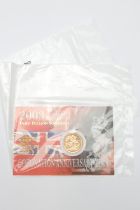 2003 United Kingdom sovereign, Coronation Anniversary (Royal Mint Bullion), original packaging,