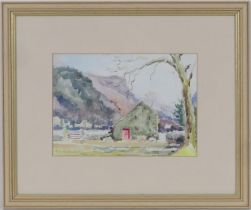 Heather J Craigmile (b.1925), 'Conwy Valley', watercolour, signed and dated 1977, 16.5cm x 23cm;