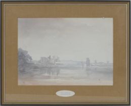 A R Catherall (active late 20th Century), Conwy Castle, watercolour, signed with a monogram, dated