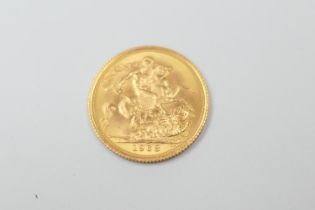 1968 United Kingdom sovereign (UNC), weight 7.98g (Please note condition is not noted. We strongly