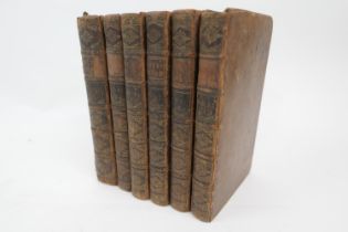 Homer's 'Iliad' translated by Alexander Pope, published in London by Henry Lintot, 1756, Vols I-