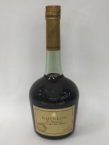 Courvoisier Napoleon Fine Champagne Old Liqueur Cognac, numbered NR6077, 1bt (700ml)