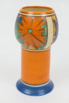 Clarice Cliff Fantasque vase, circa 1929, shape no. 268, printed Wilkinson marks, height 20.5cm (