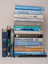 A number of Antarctic and Polar Exploration volumes including Captain Scott, Morson and others (18