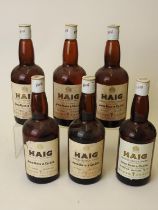 Haig Gold Label blended Scotch whisky (6 bts) (Please note condition is not noted. We strongly