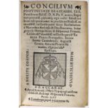 [BRAGA, Arquidiocese de].- CONCILIVM | PROVINCIALE BRACCAREN. IIII. | Pontificatus Sãctiss. D. N. Pi