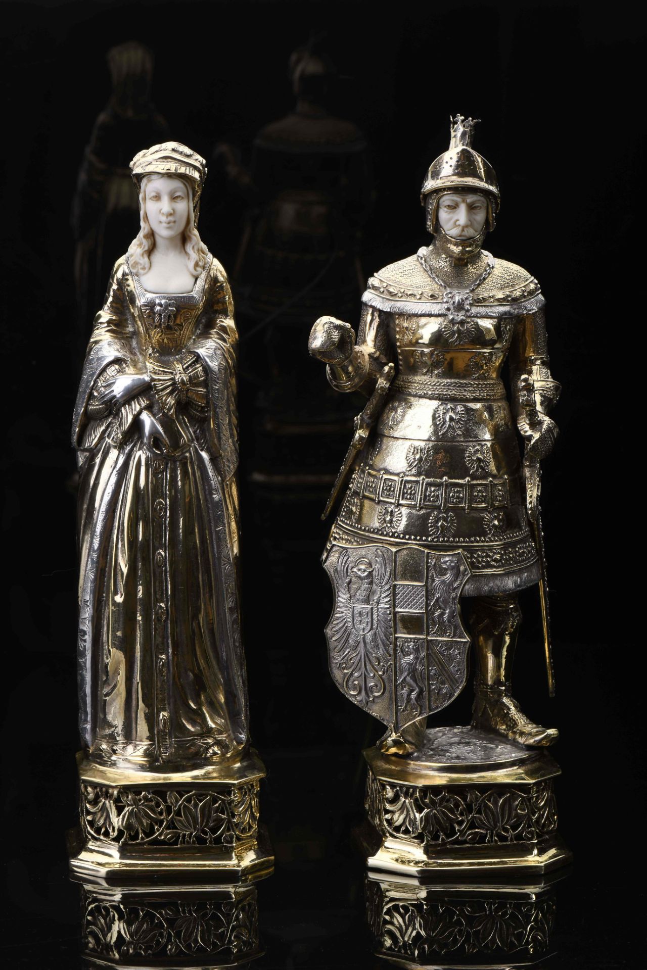 Albert II of Austria (1298-1358) and Marie, Duchess of Burgundy (1457-1482)