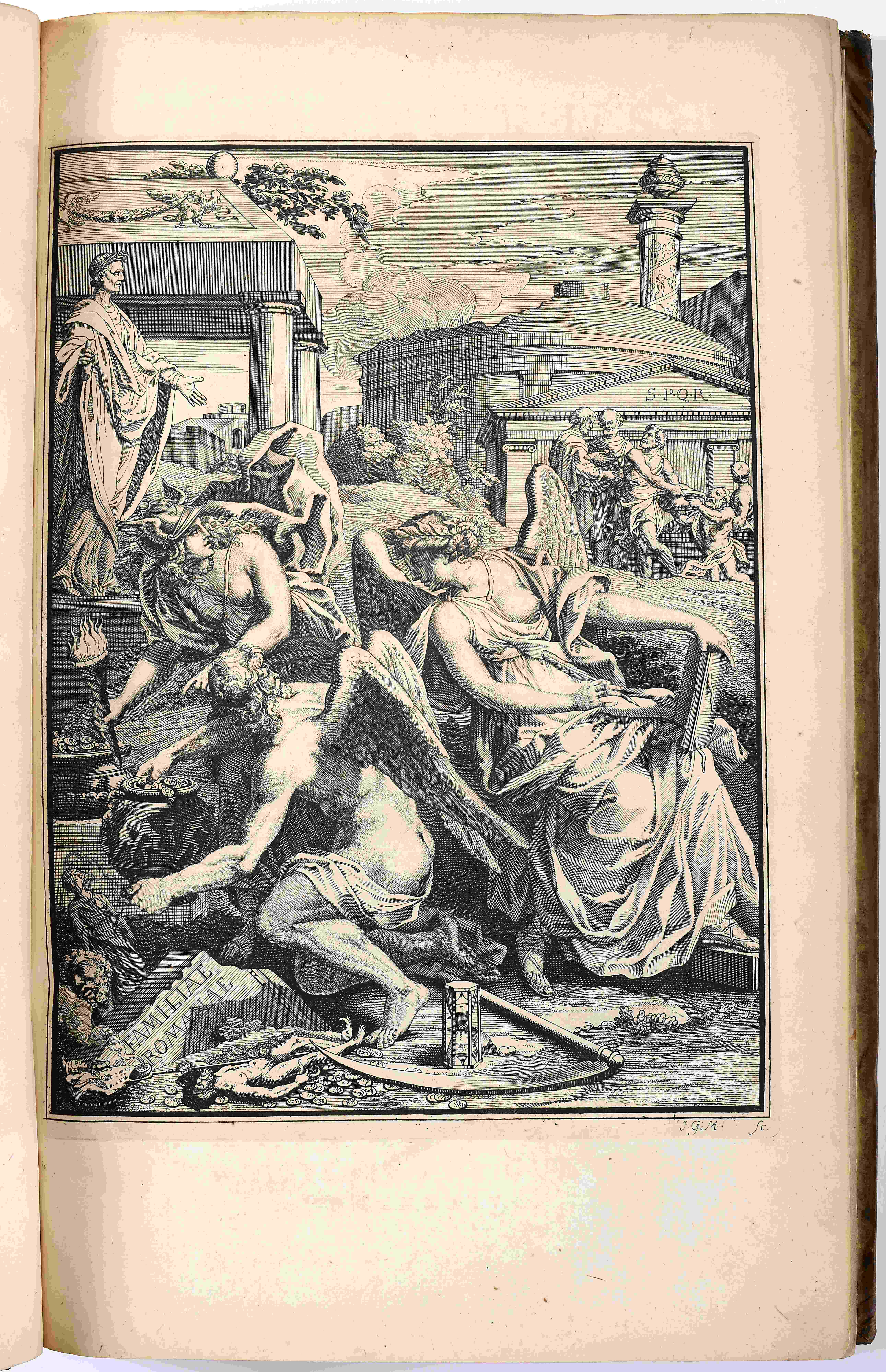 MORELLIO, Andrea.- Thesaurus Morellianus, sive Familiarum Romanorum numismata omnia, diligentissime  - Image 3 of 6