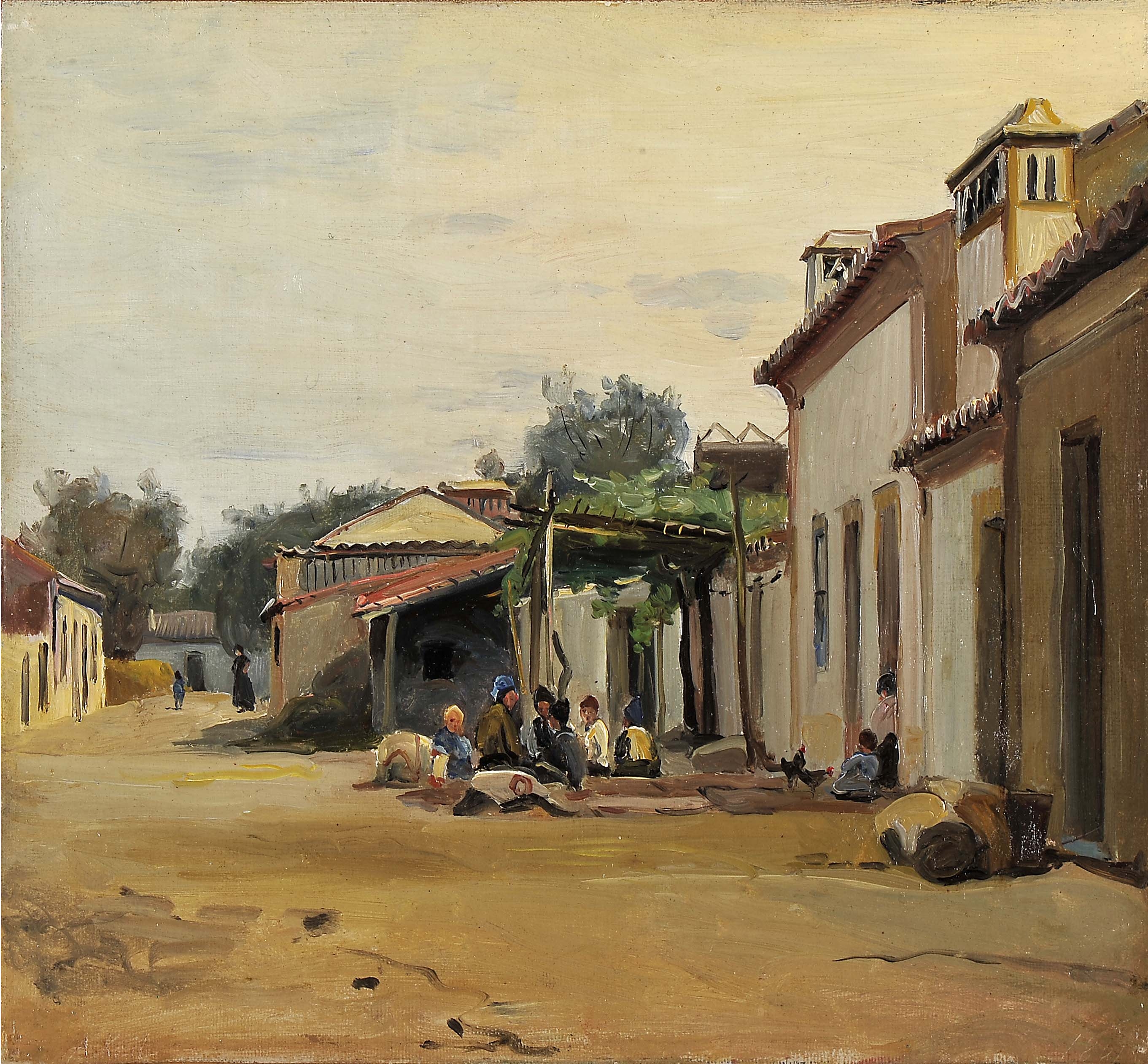 ALFREDO KEIL - 1850-1907 "Rua dos Amores - Collares" - Image 2 of 7