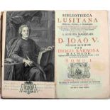 MACHADO, Diogo Barbosa.- Bibliotheca Lusitana historica, critica, e cronologica. Na qual se comprehe