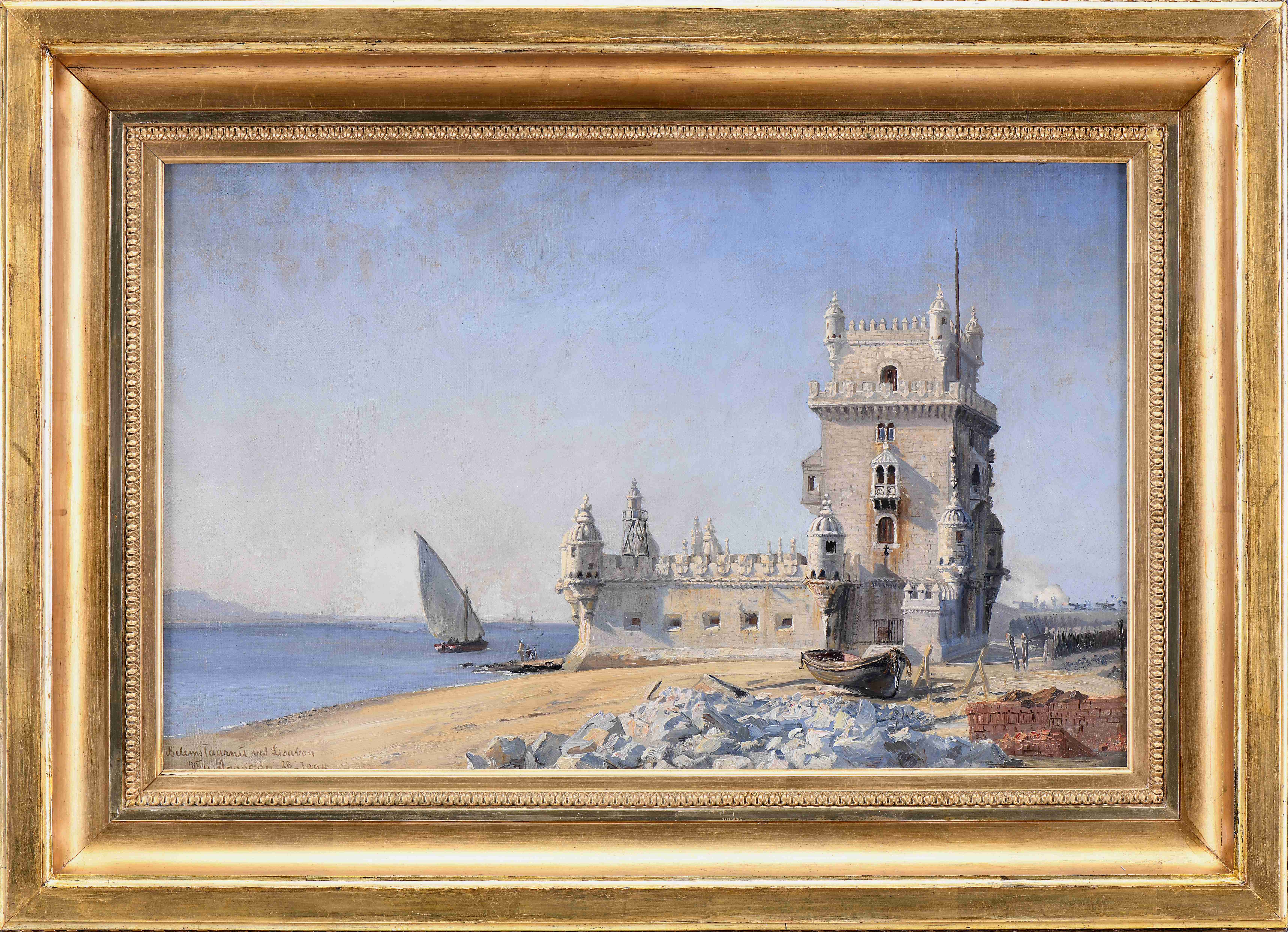 A view of Belém Tower - Image 2 of 8