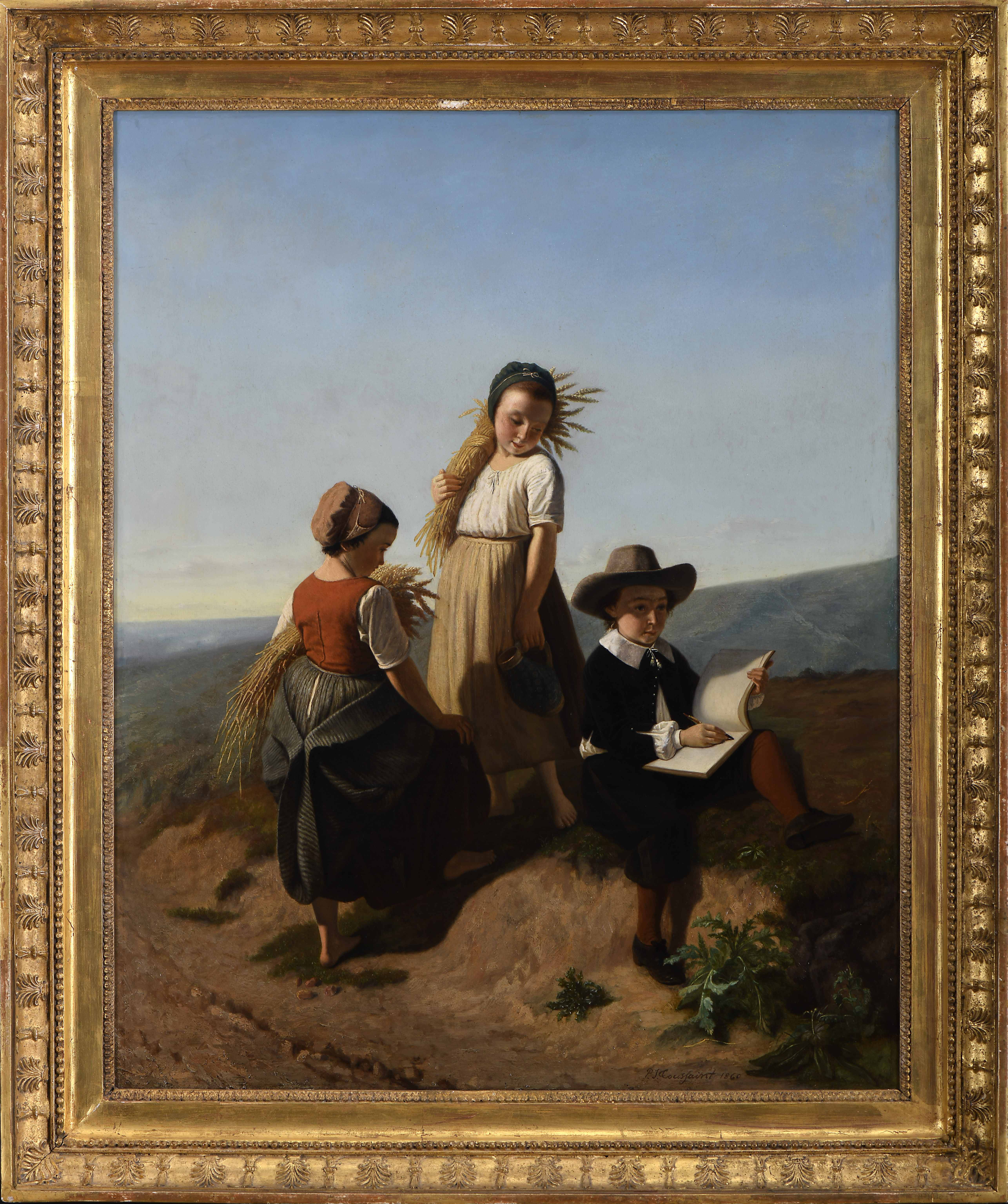 Landscape with children