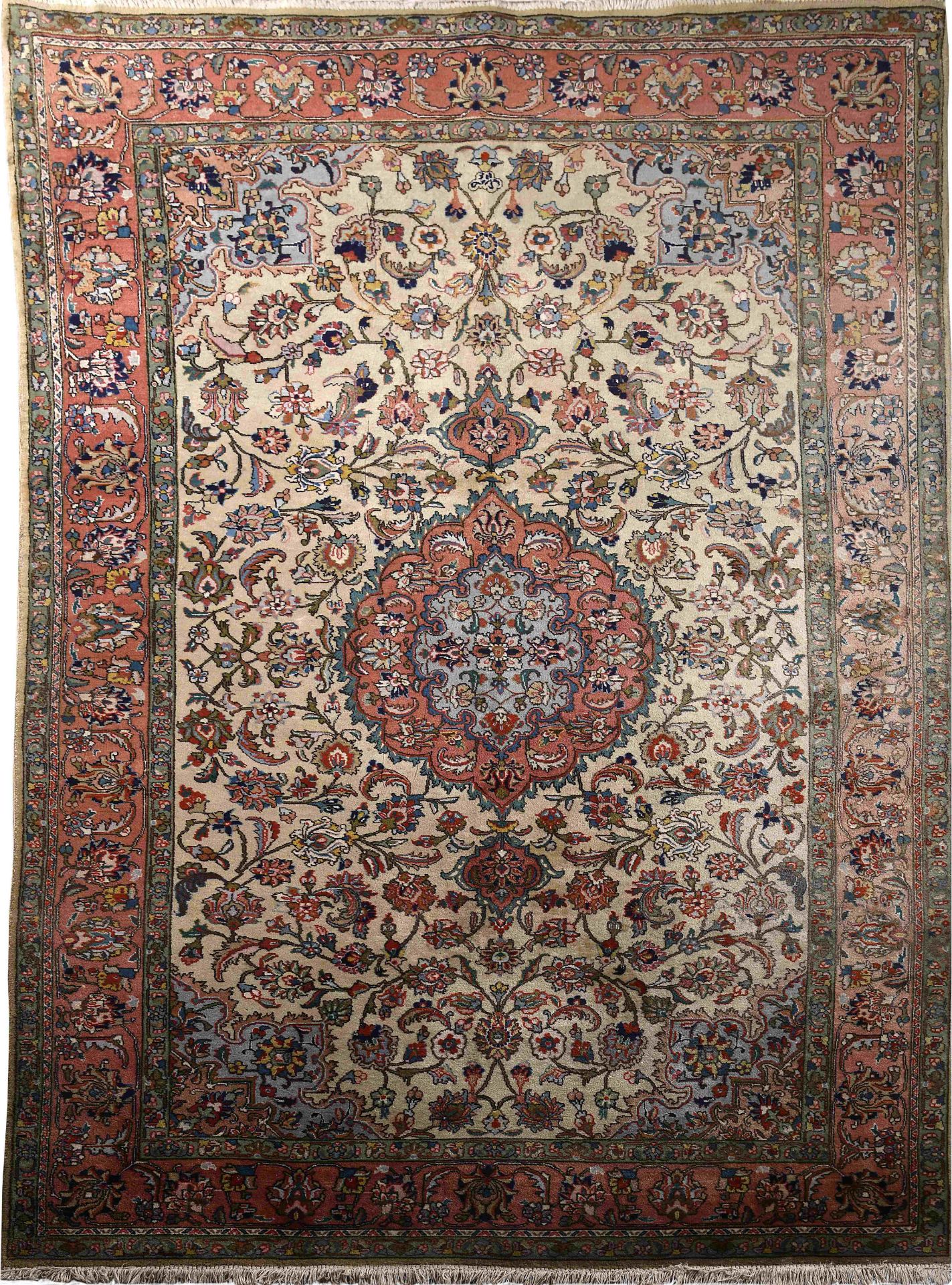 A Tabriz carpet