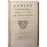 LA FONTAINE, Jean de.- Fables choisies, mises en vers.- A Paris: De l’Imprimerie de Valade, et se tr