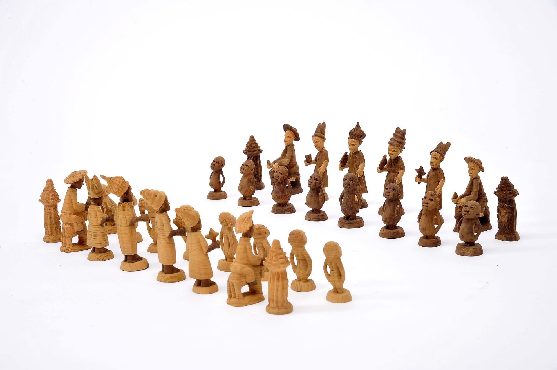 Chess Pieces "African Figures"