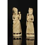 Chess Pieces "Mughal Emperor and Empress"