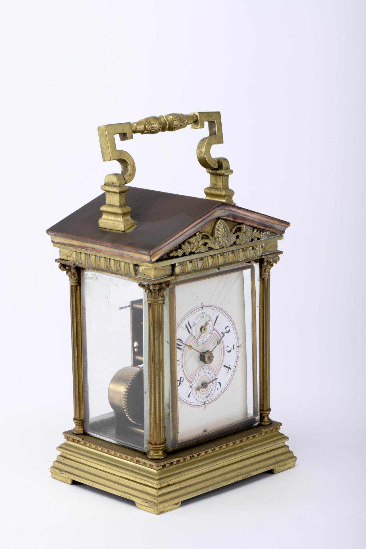 A carriage clock - Image 2 of 5