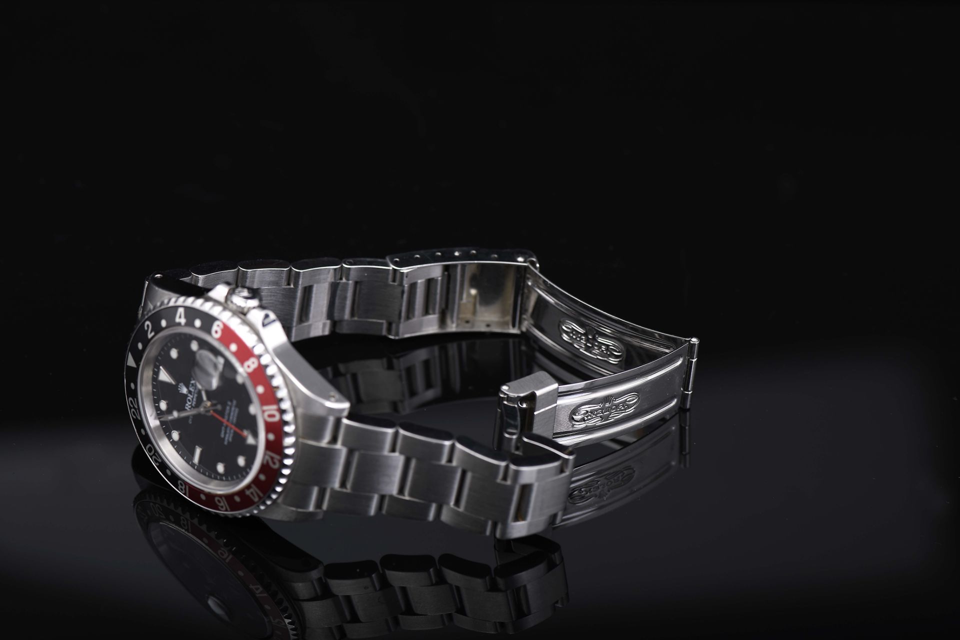A ROLEX wristwatch - model GMT MASTER II "COKE" - Bild 2 aus 3