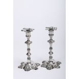 A pair of candlesticks