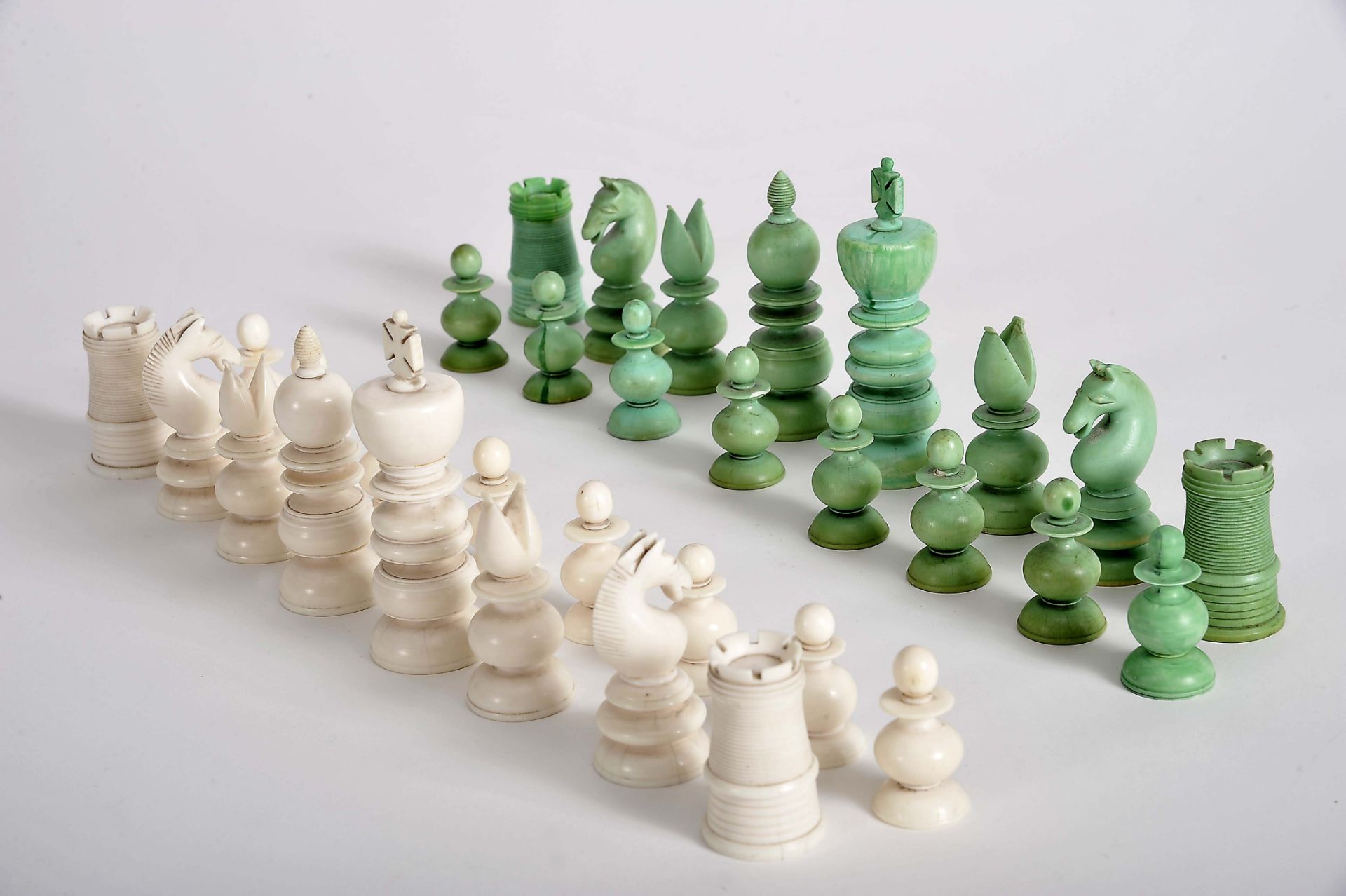 Chess pieces "Saint George" pattern