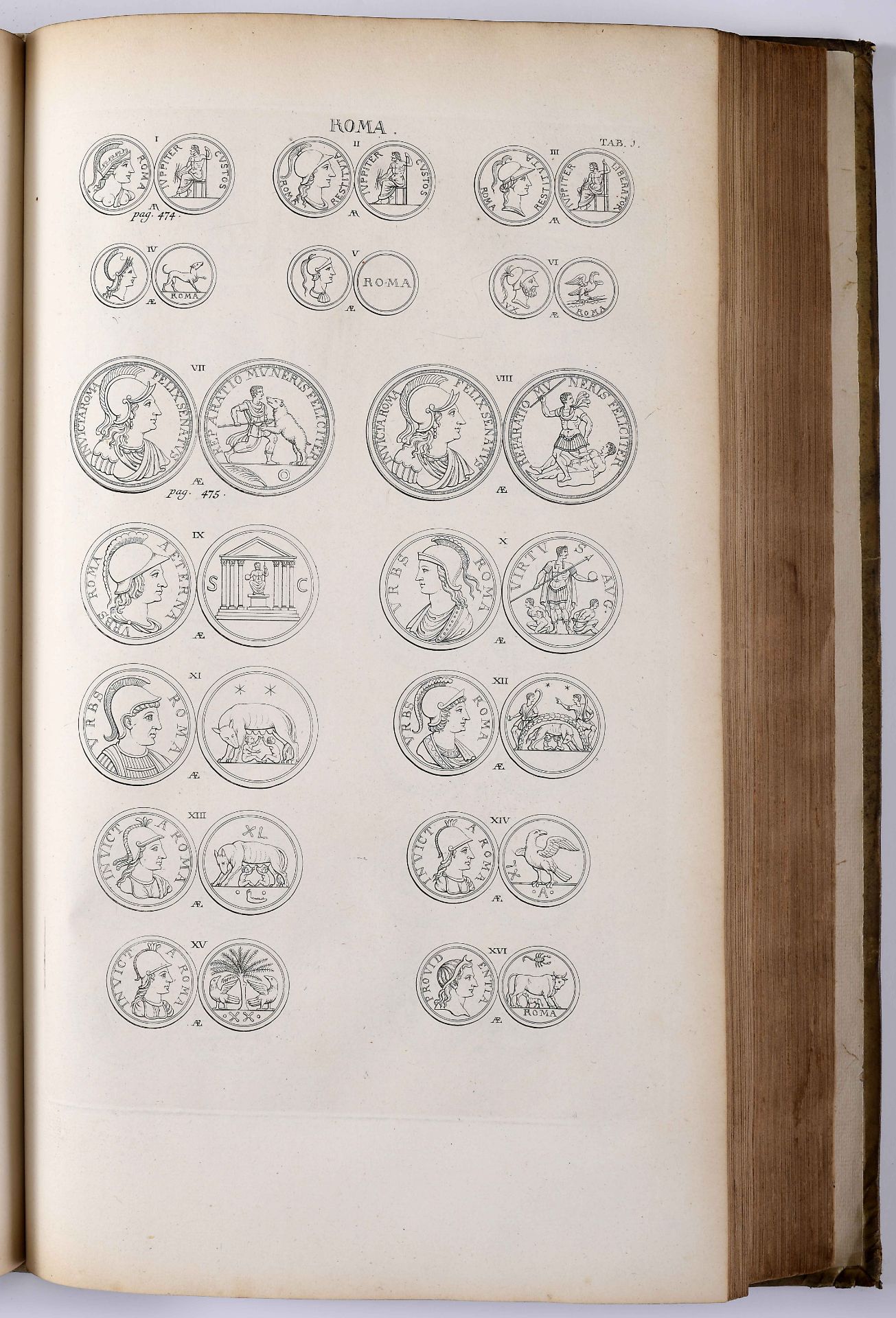 MORELLIO, Andrea.- Thesaurus Morellianus, sive Familiarum Romanorum numismata omnia, diligentissime  - Bild 6 aus 6