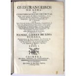 BEZERRA, Manuel Gomes de Lima.- Os estrangeiros no Lima: ou conversaçoens eruditas sobre varios pont