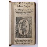 BRANDÃO, Luís Pereira.- ELEGIADA | de Luis Pereyra. | DIRIGIDA AO SE- | [ren]issimo Senhor Cardeal A