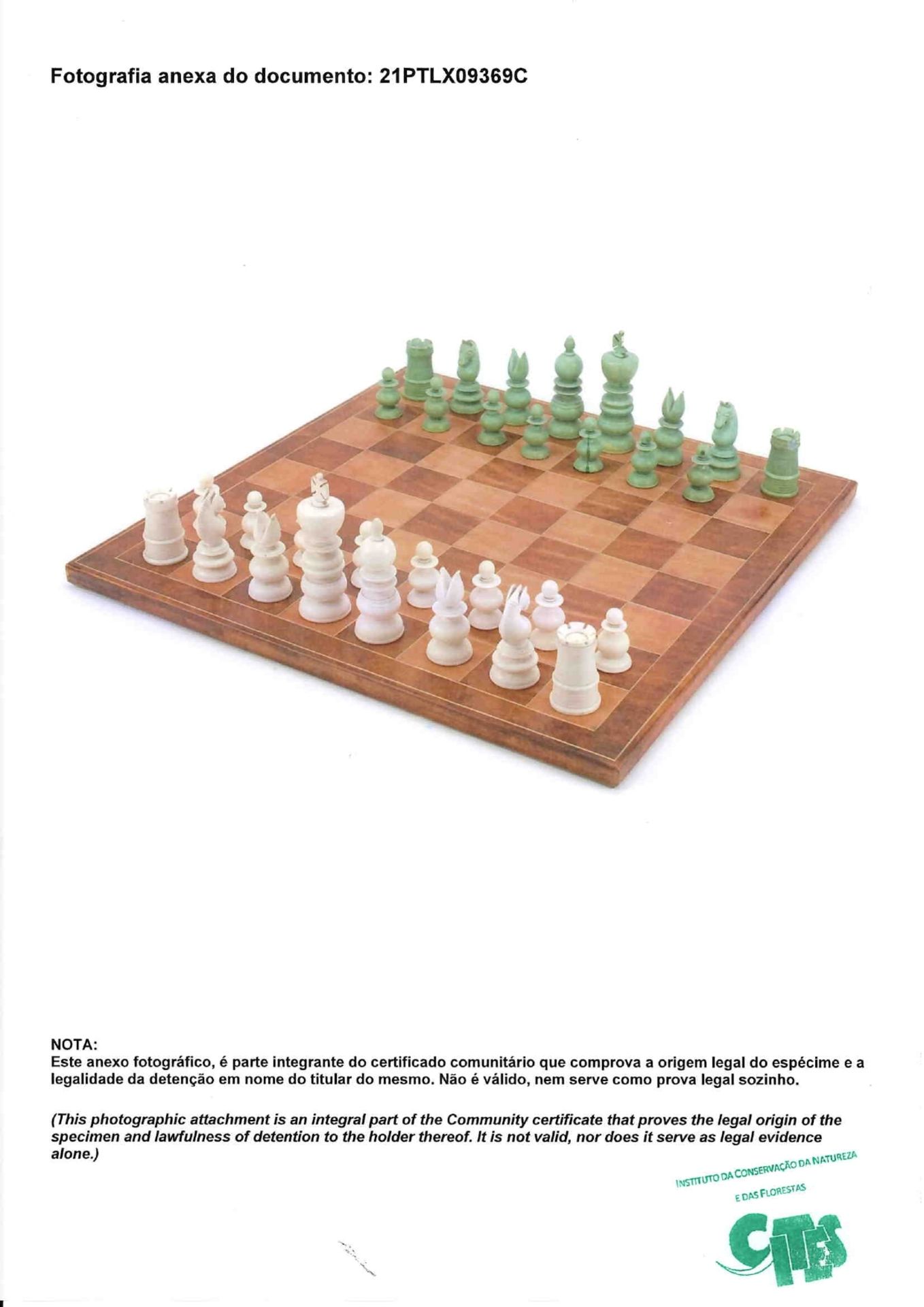 Chess pieces "Saint George" pattern - Image 7 of 7