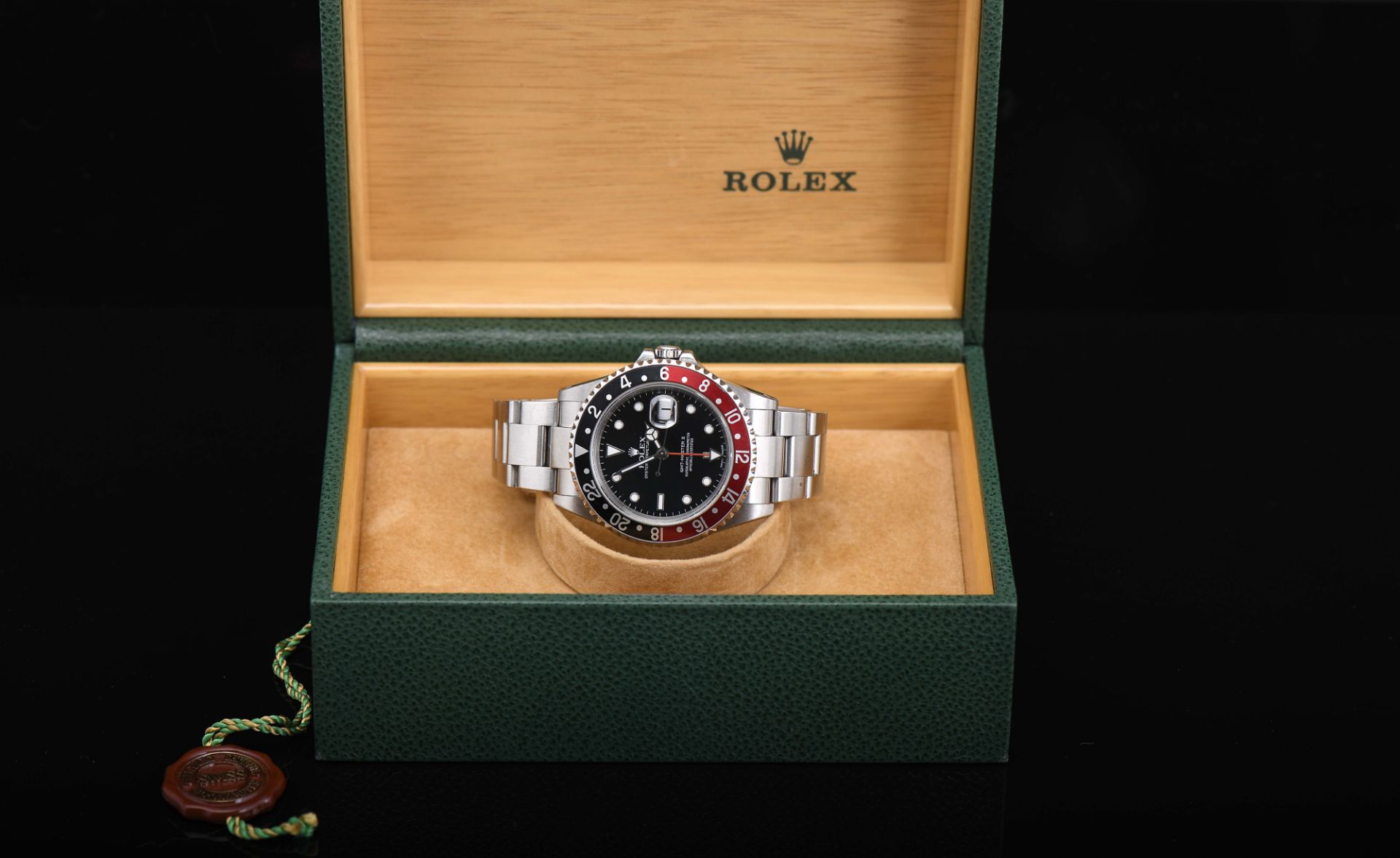 A ROLEX wristwatch - model GMT MASTER II "COKE" - Bild 3 aus 3