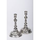 A pair of candlesticks