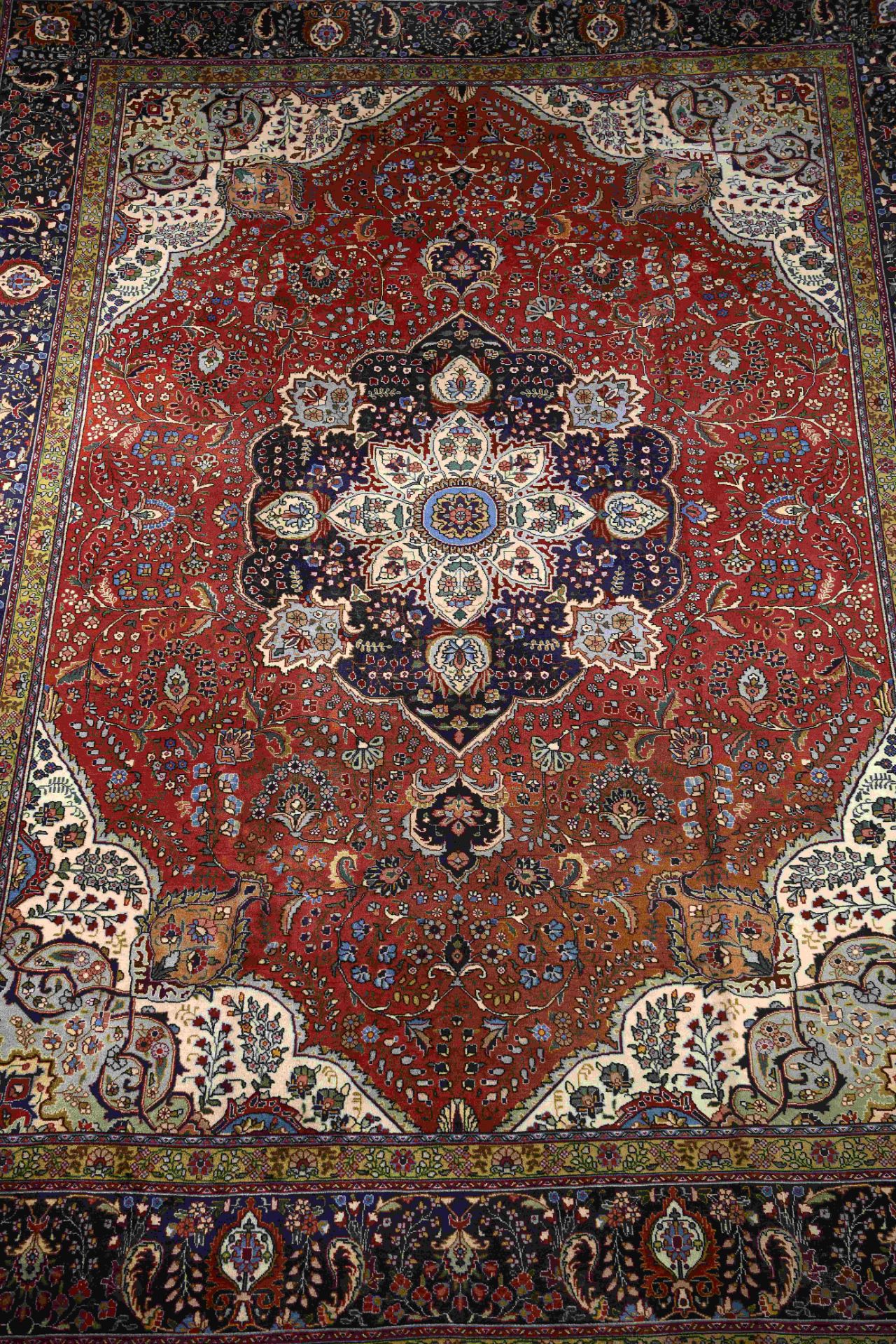 A Tabriz carpet - Image 2 of 2