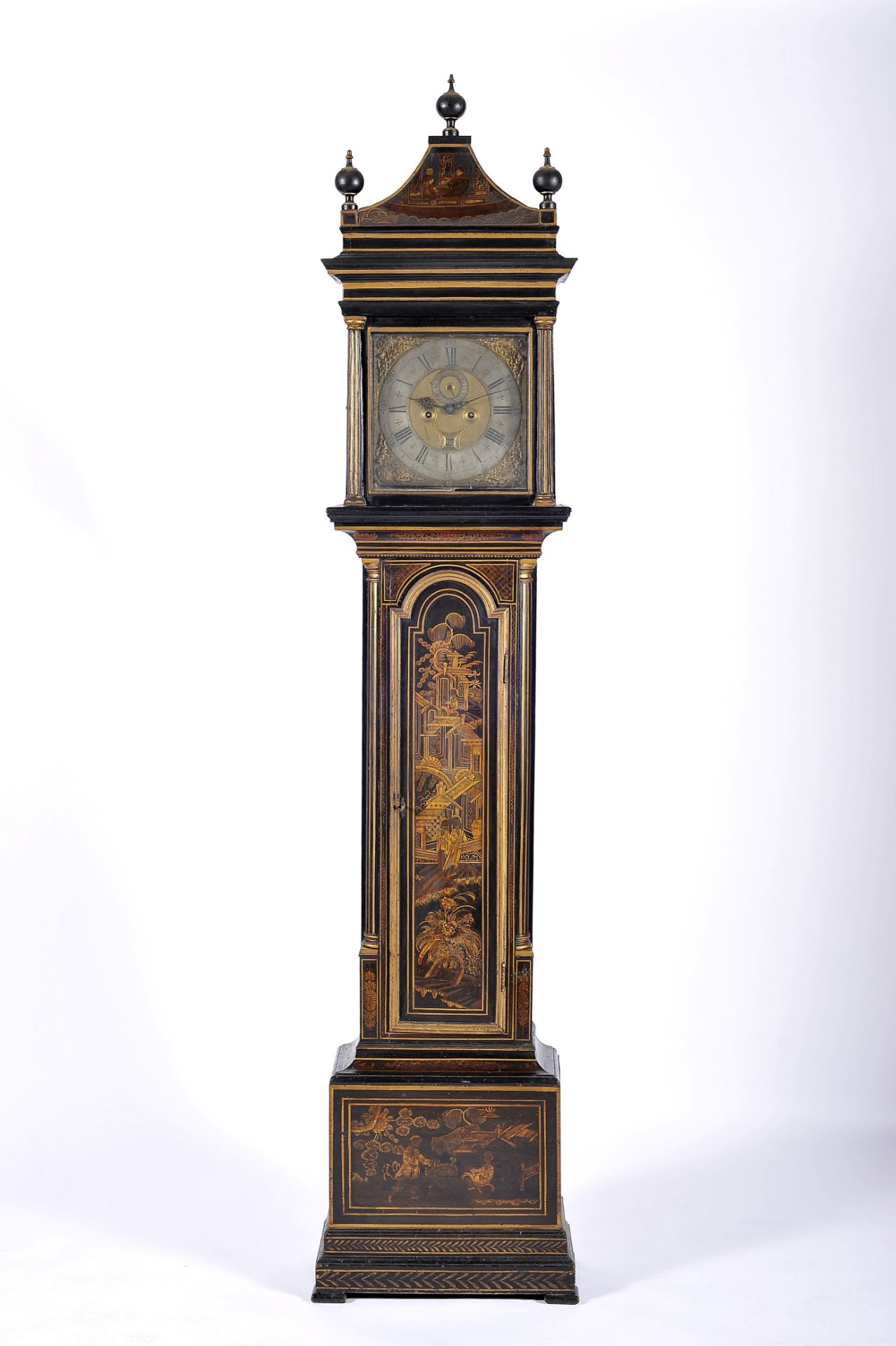 A longcase clock