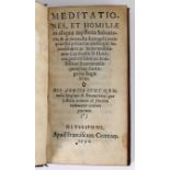 HENRIQUE, Cardeal Rei D.- MEDITATIO- | NES, ET HOMILIÆ | in aliqua mysteria Saluato- | ris, & in non