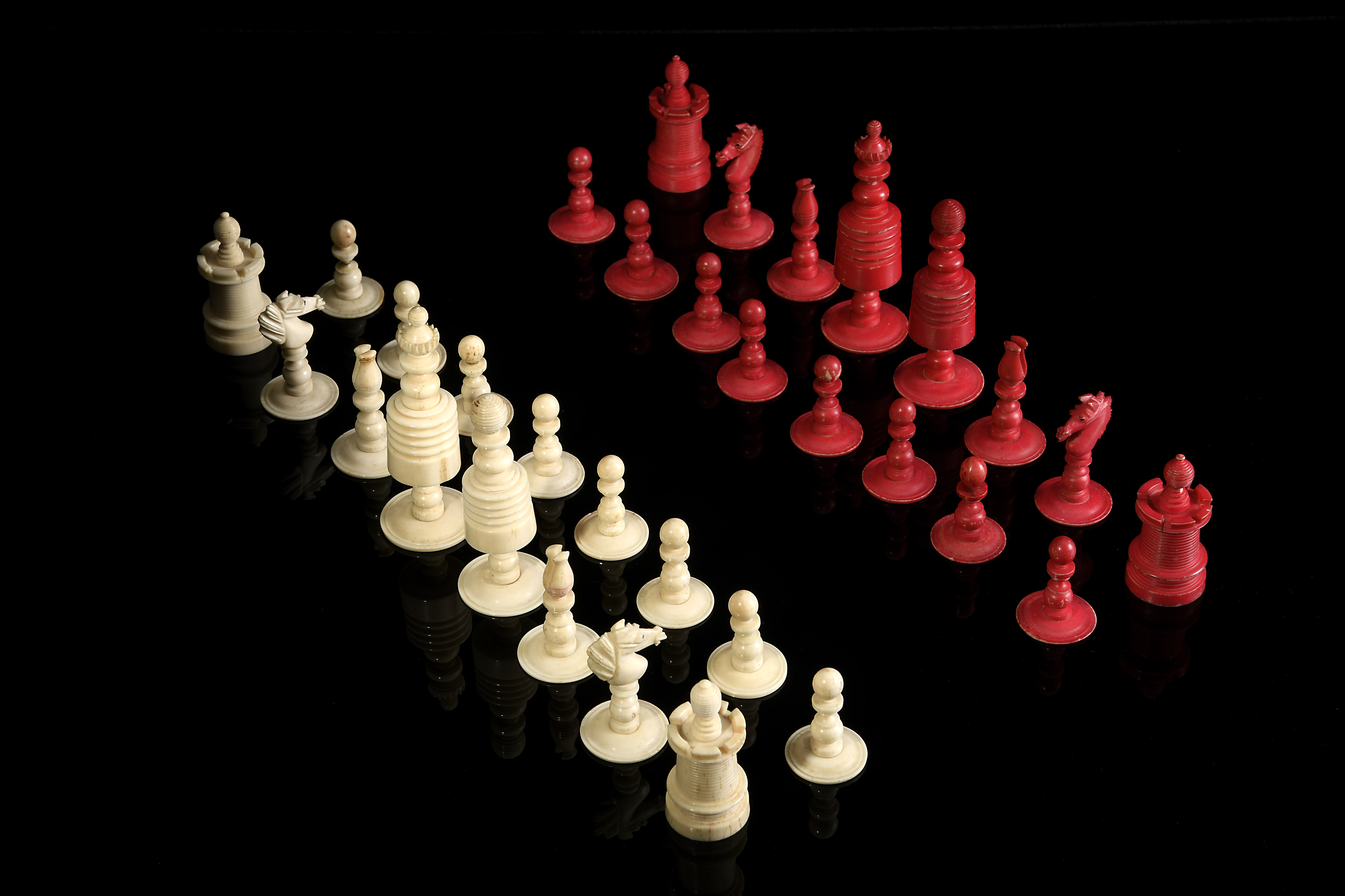 Chess pieces - "Barleycorn" - Image 5 of 5