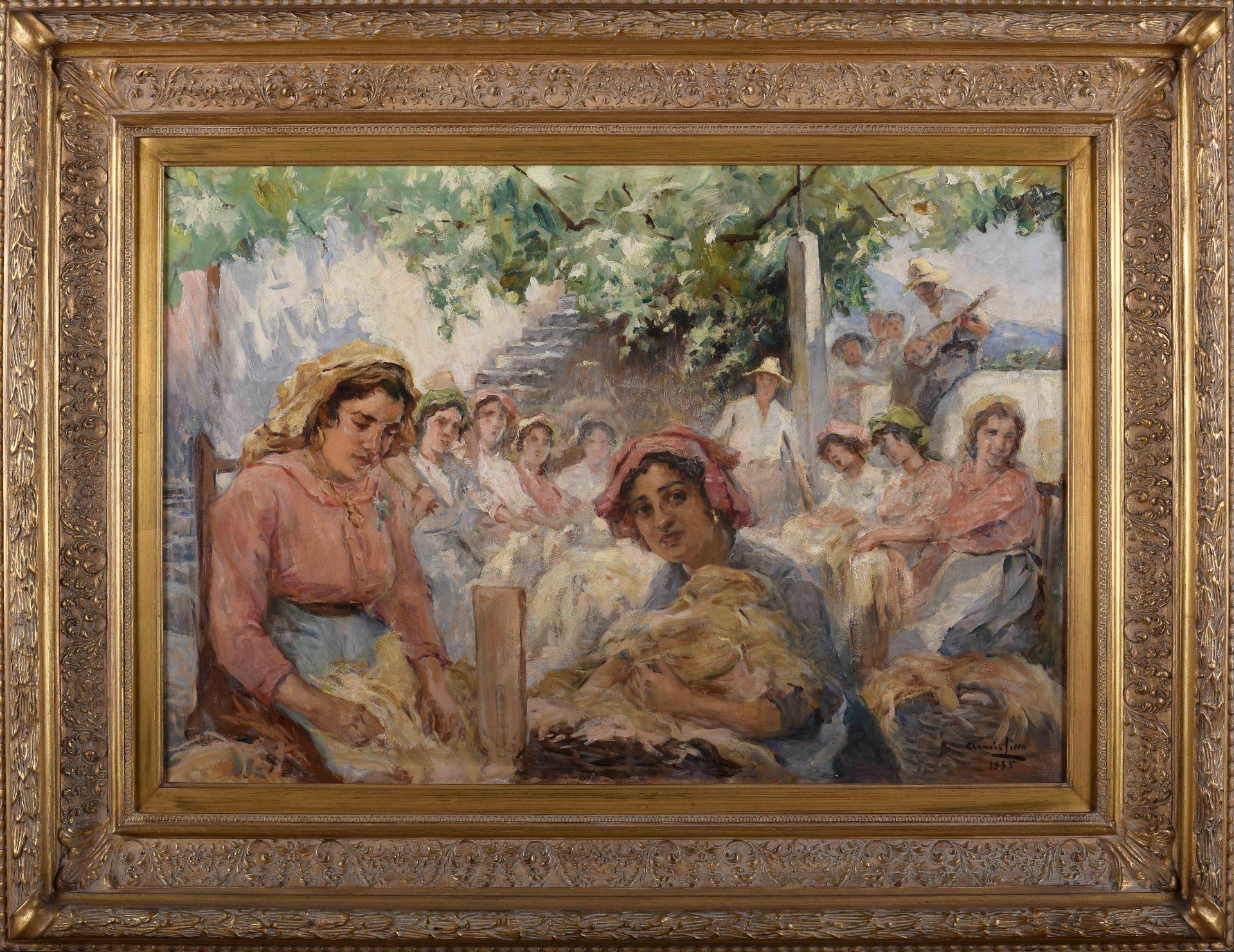 ACÁCIO LINO - 1878-1956 Peasants