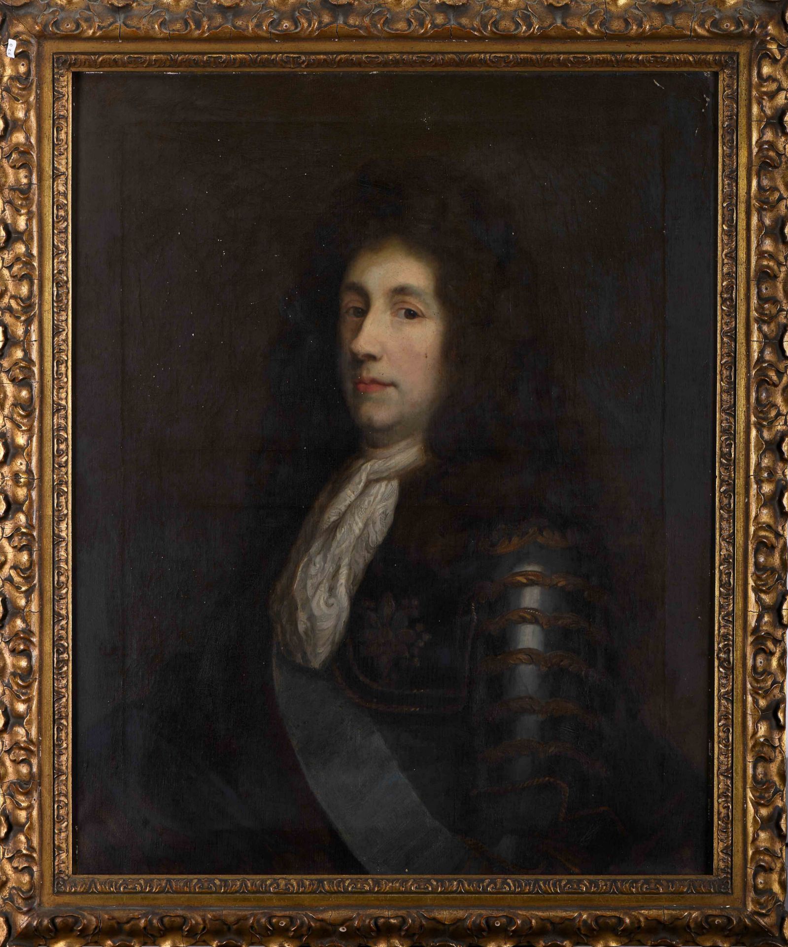 Portrait of a gentleman in armor