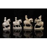 Chess Pieces “Knights” - Male figures on horseback