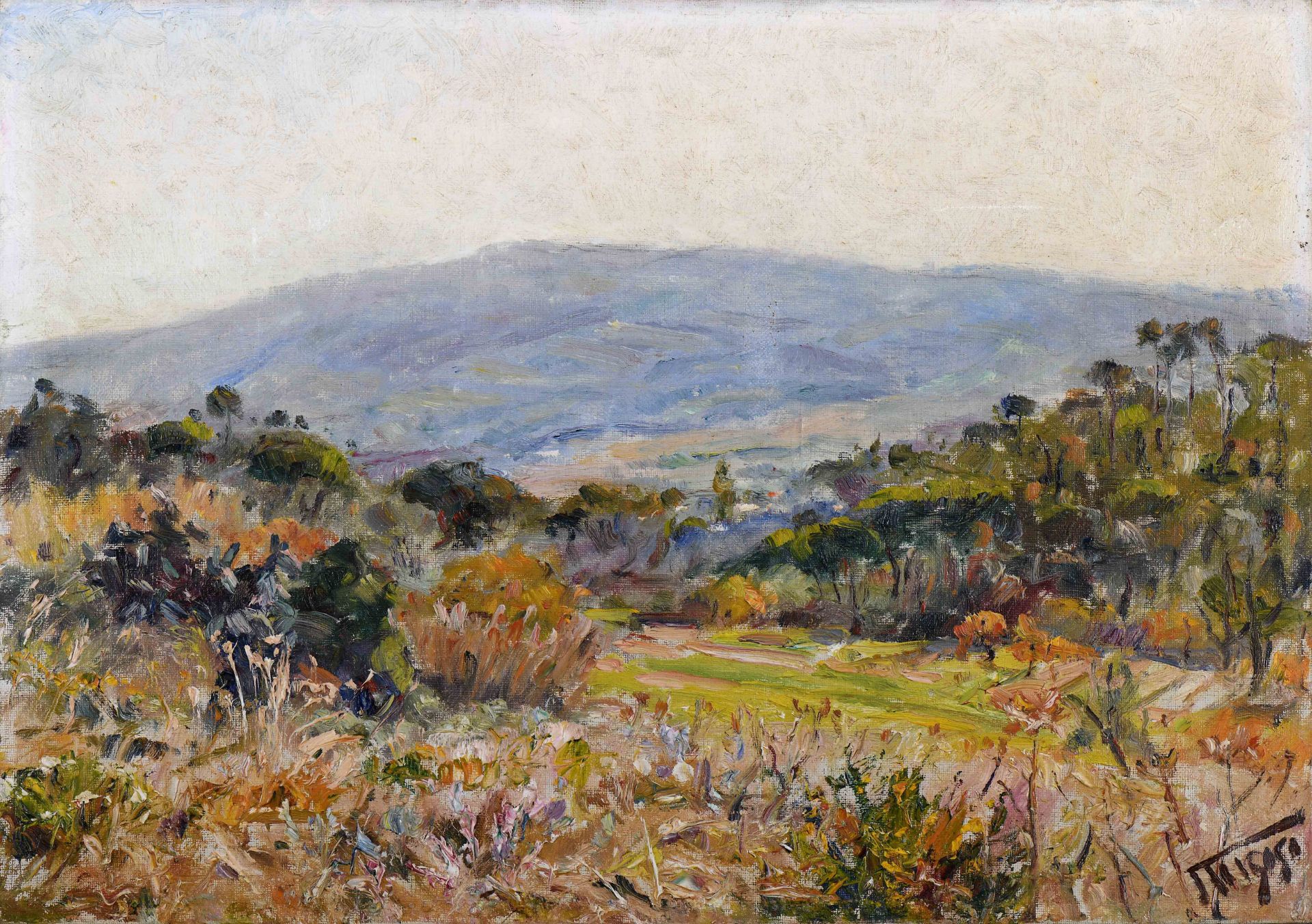 FALCÃO TRIGOSO - 1879-1956 A landscape - Image 2 of 3