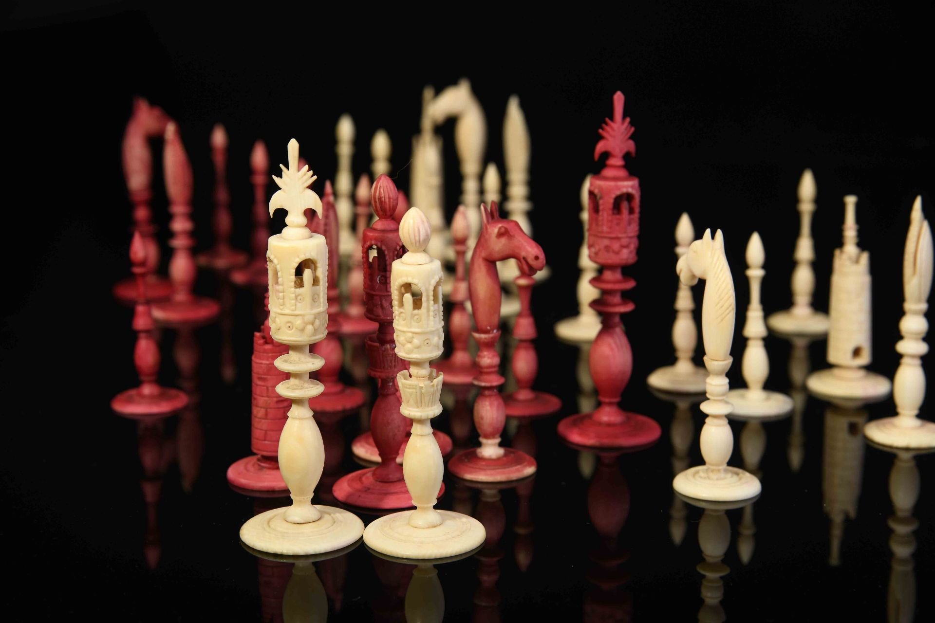 Chess pieces - BURMESE style - Image 3 of 5