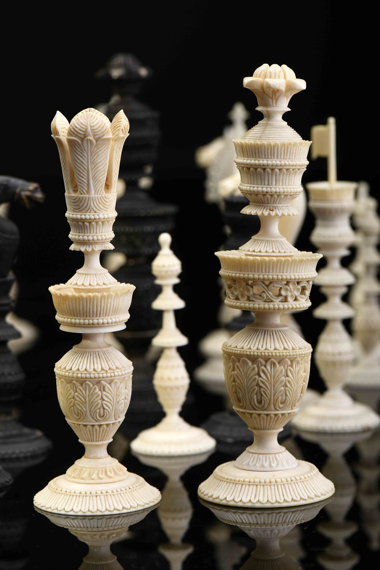 Chess pieces - "Kashmir" style - Image 3 of 5